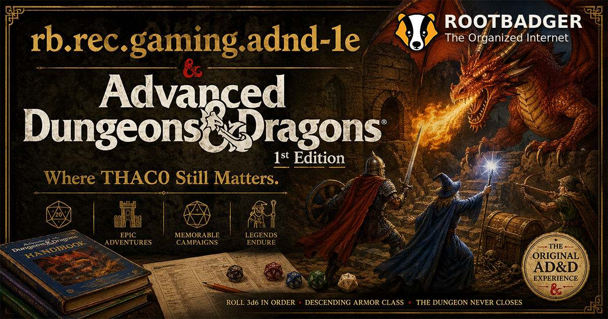 Advanced Dungeons & Dragons (1e) group image