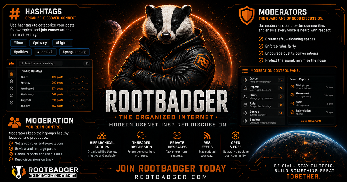RootBadger Development and Operations group image
